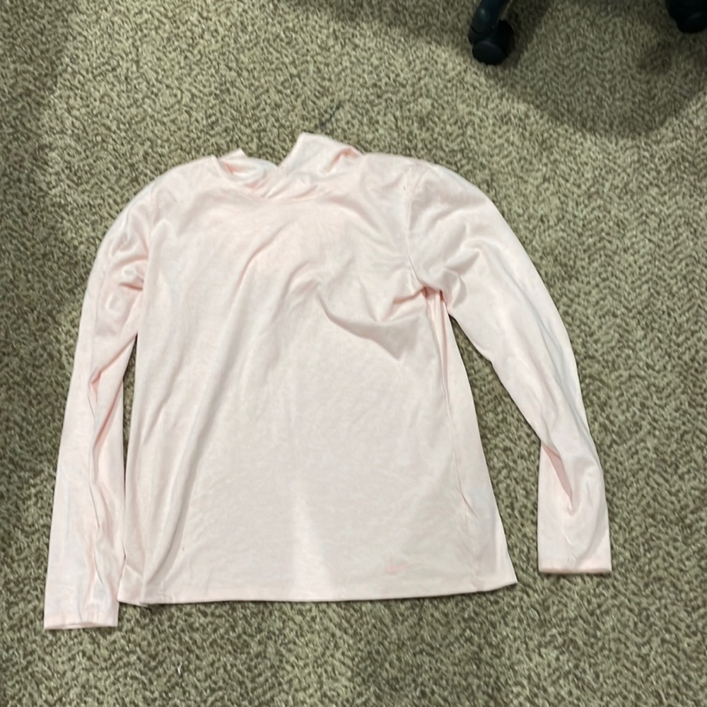 Light Pink Nike hoodie (Medium)